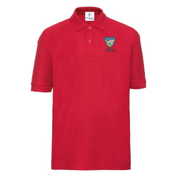 Ysgol Cefnllys Red Poloshirt