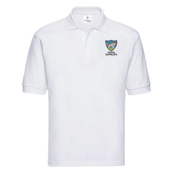 Ysgol Cefnllys Poloshirt White