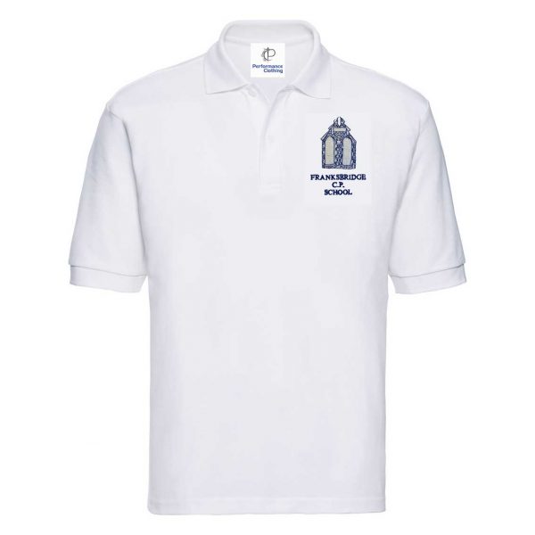 Franksbridge C.P. School White Poloshirt